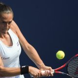 Caroline Garcia a dénoncé les messages de haine qu'elle reçoit après ses défaites KEYSTONE/AP/Pamela Smith